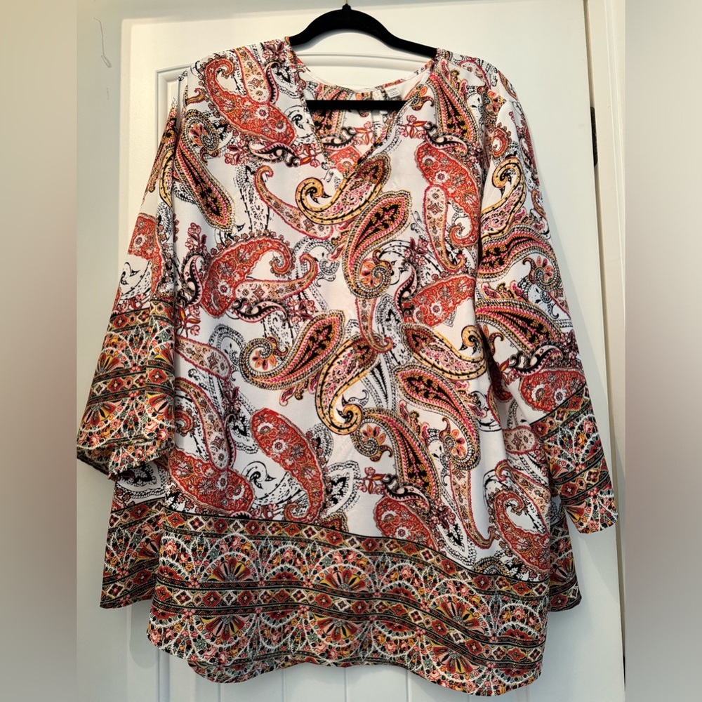 Beautiful paisley blouse